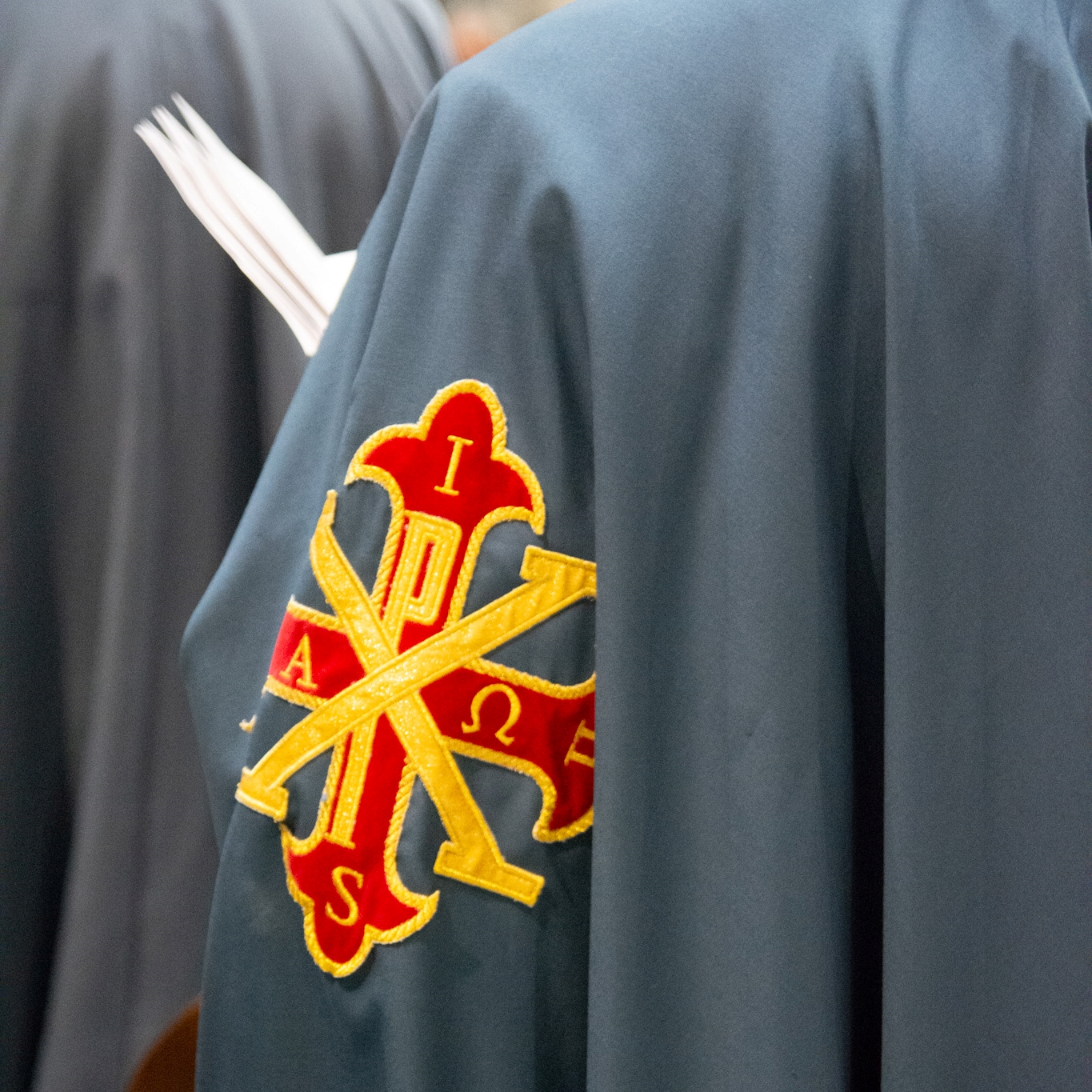 Croce Costantiniano su mantello