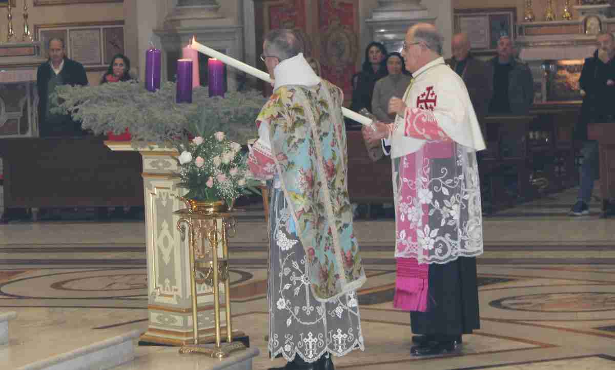 Accensione seconda candela di Avvento