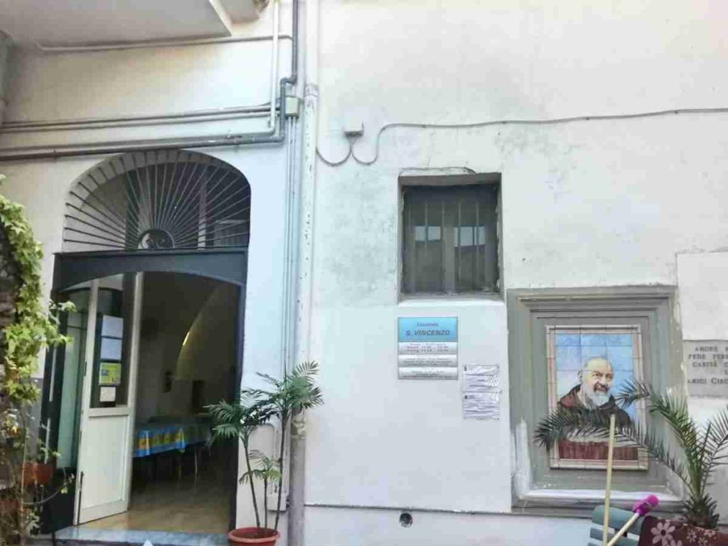 Ingresso della Mensa Fraterna