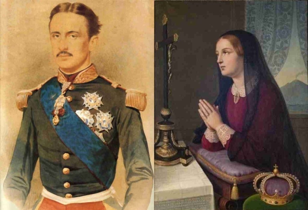 Francesco II e Maria Cristina