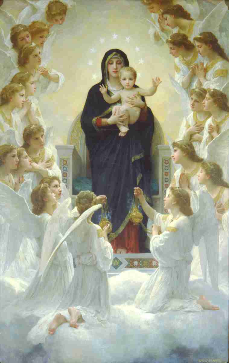 Vergine con gli angeli