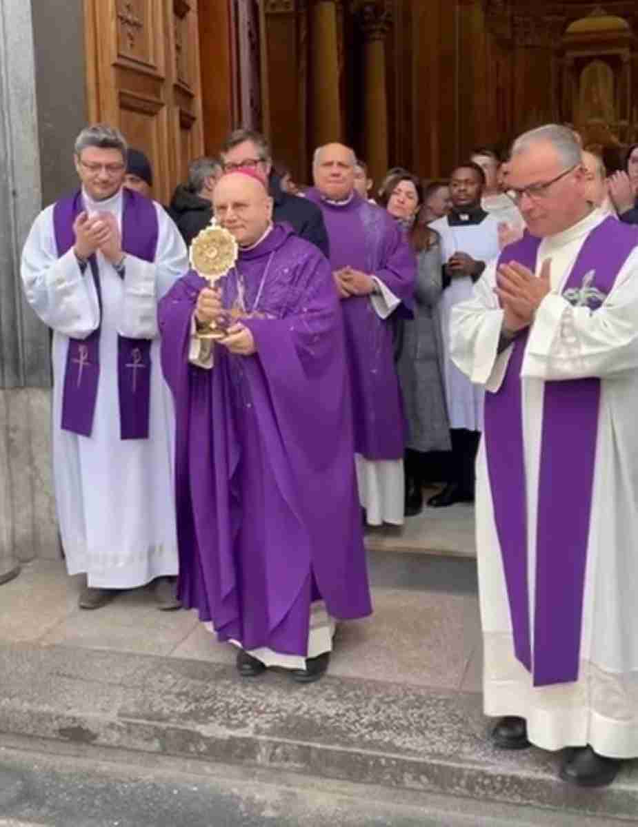 Benedizione con la Reliquia
