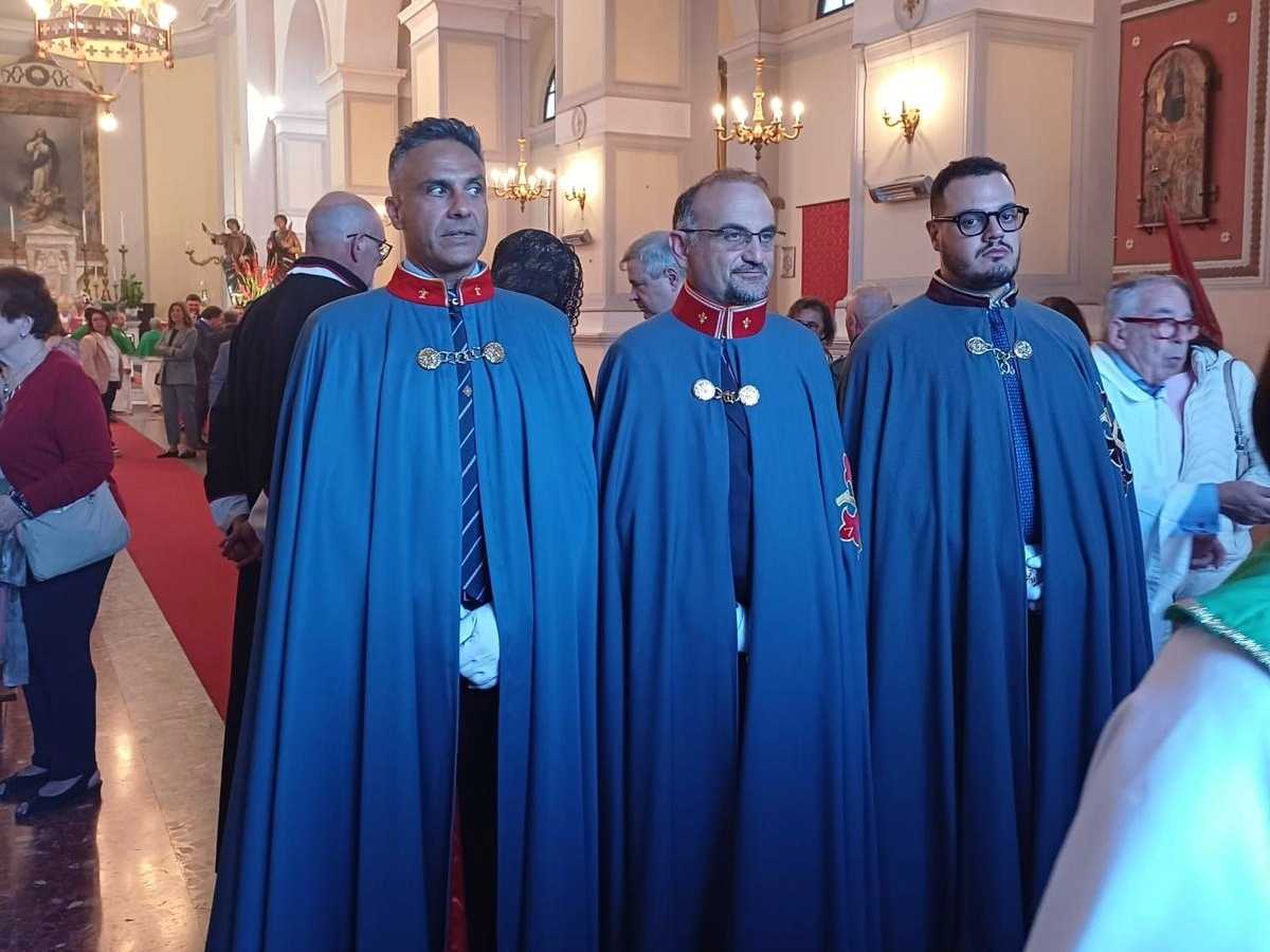 Inizio della Processione in chiesa