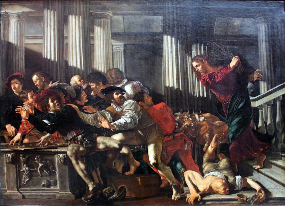 Scacciata dal Tempio