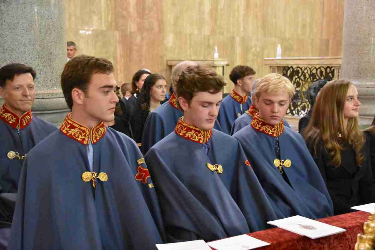 Tre figli neo Cavalieri