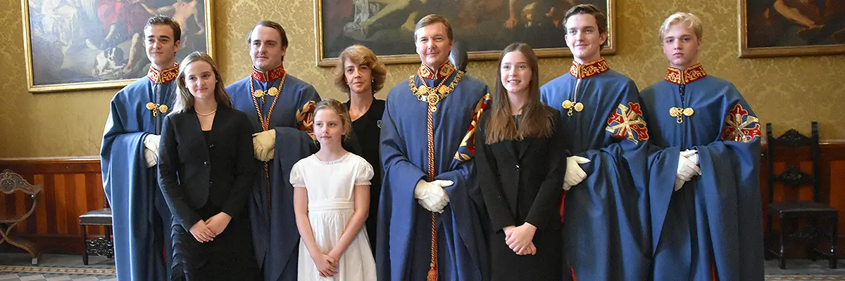 La famiglia Reale di Don Pedro di Borbone delle Due Sicilie