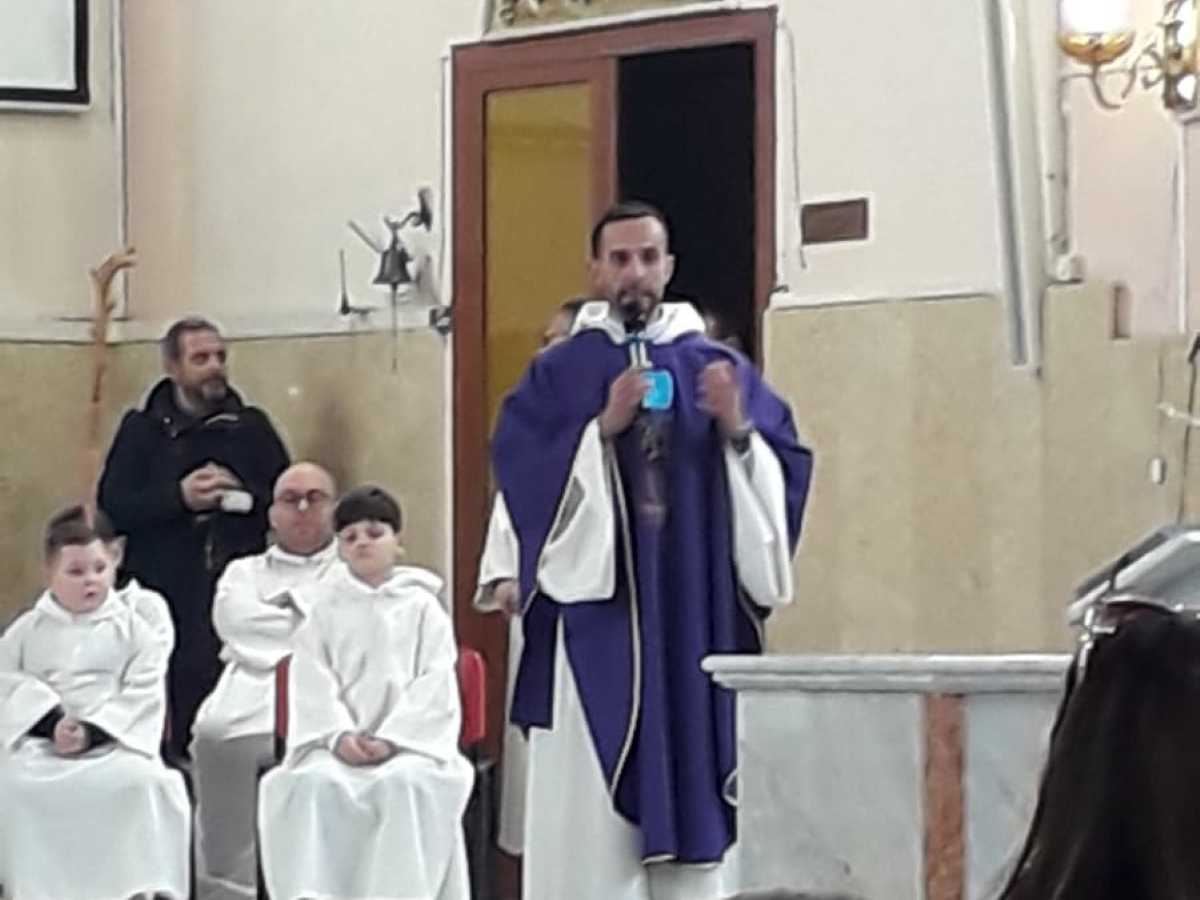 Il saluto del Parroco