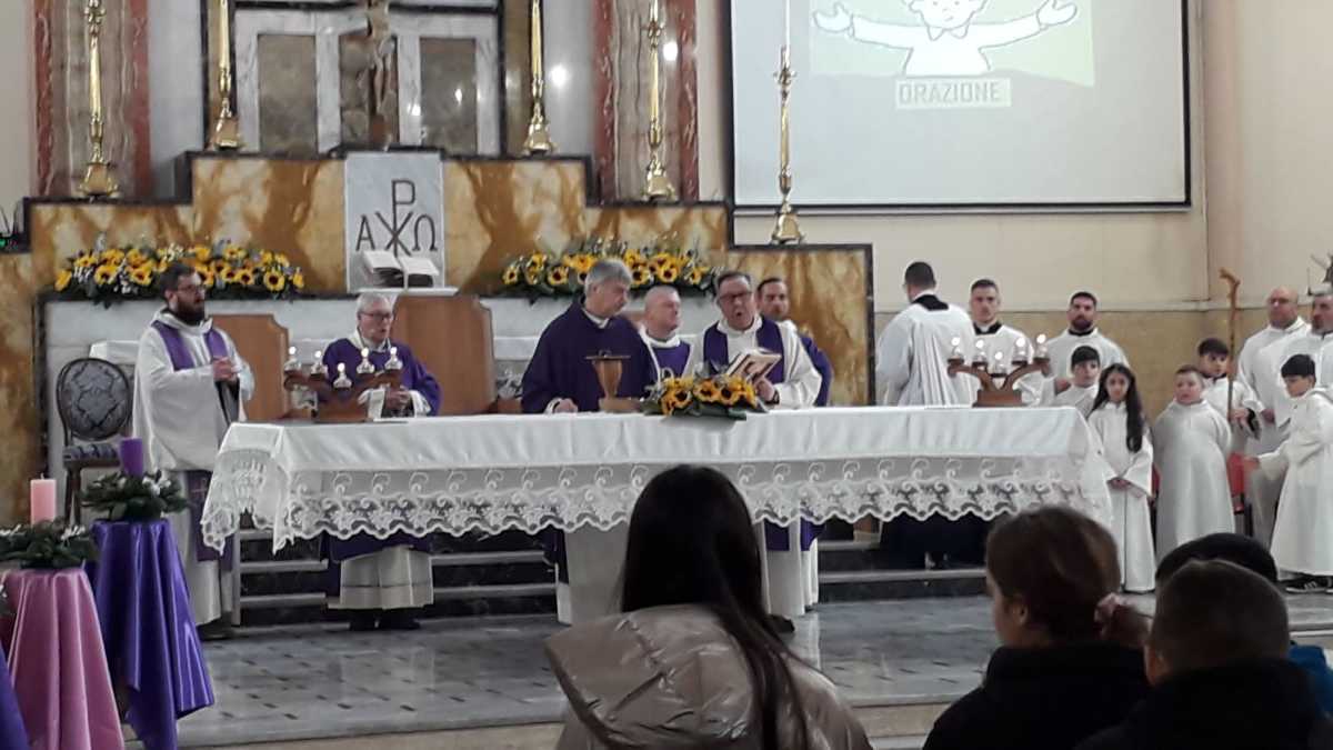 La celebrazione della Santa Messa