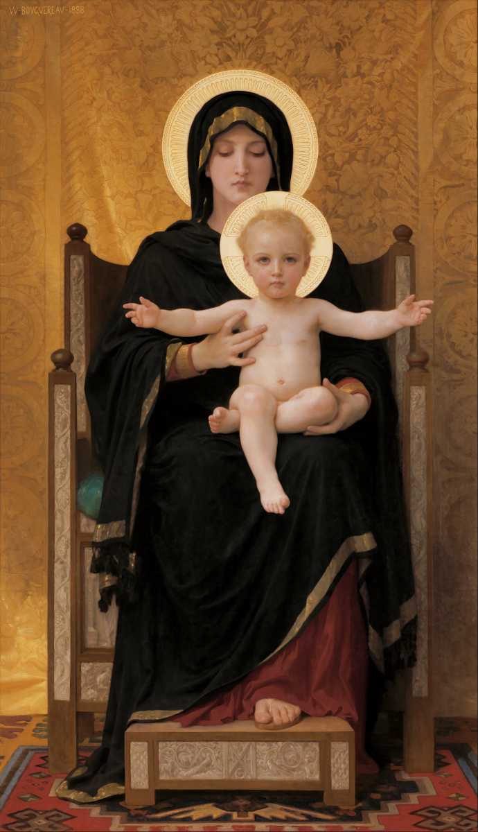 La Madonna Seduta