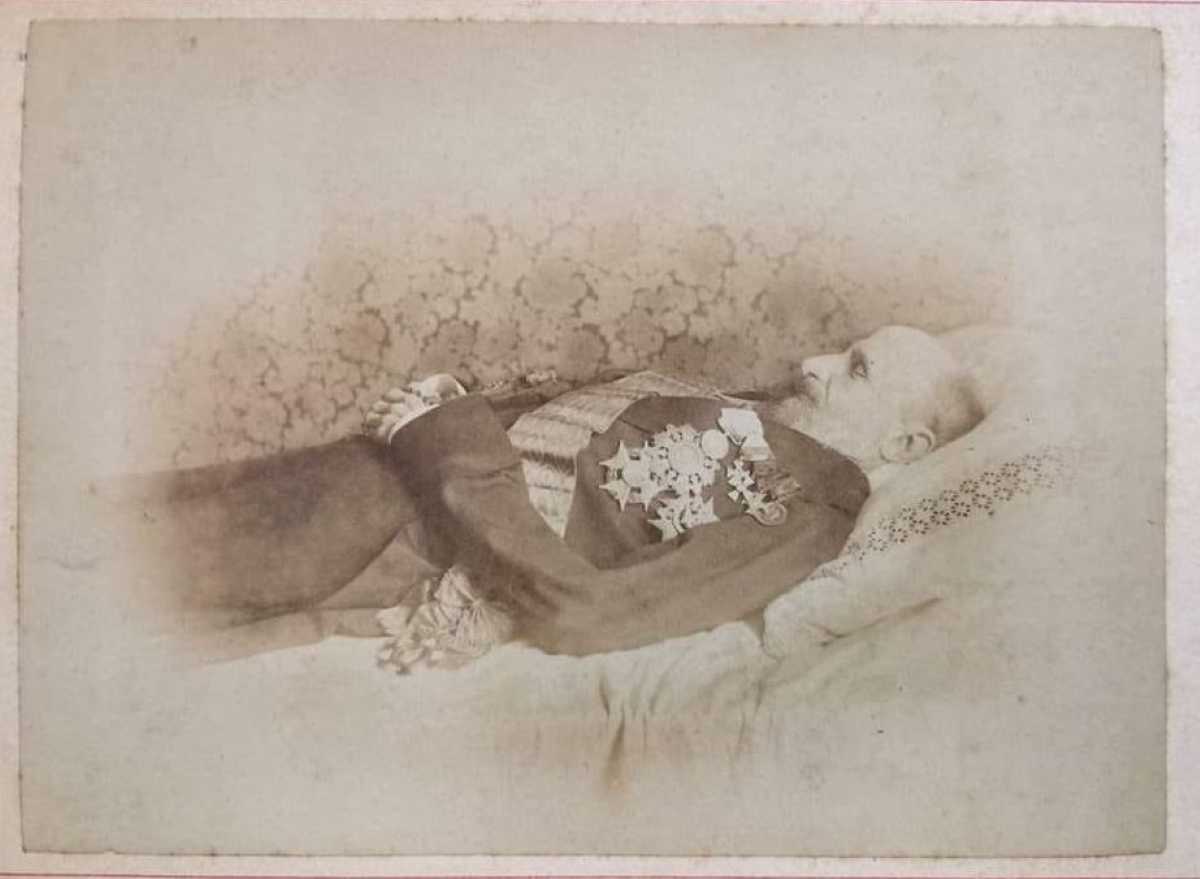 Francesco II di Borbone sul letto di morte