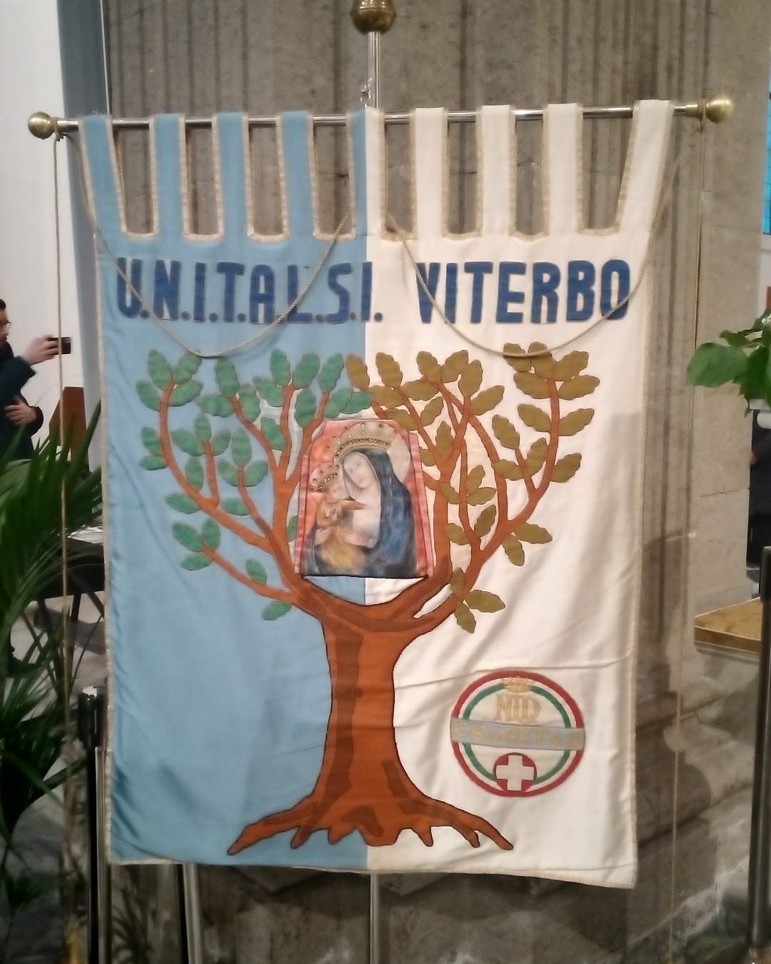 Bandiera UNITALSI Viterbo