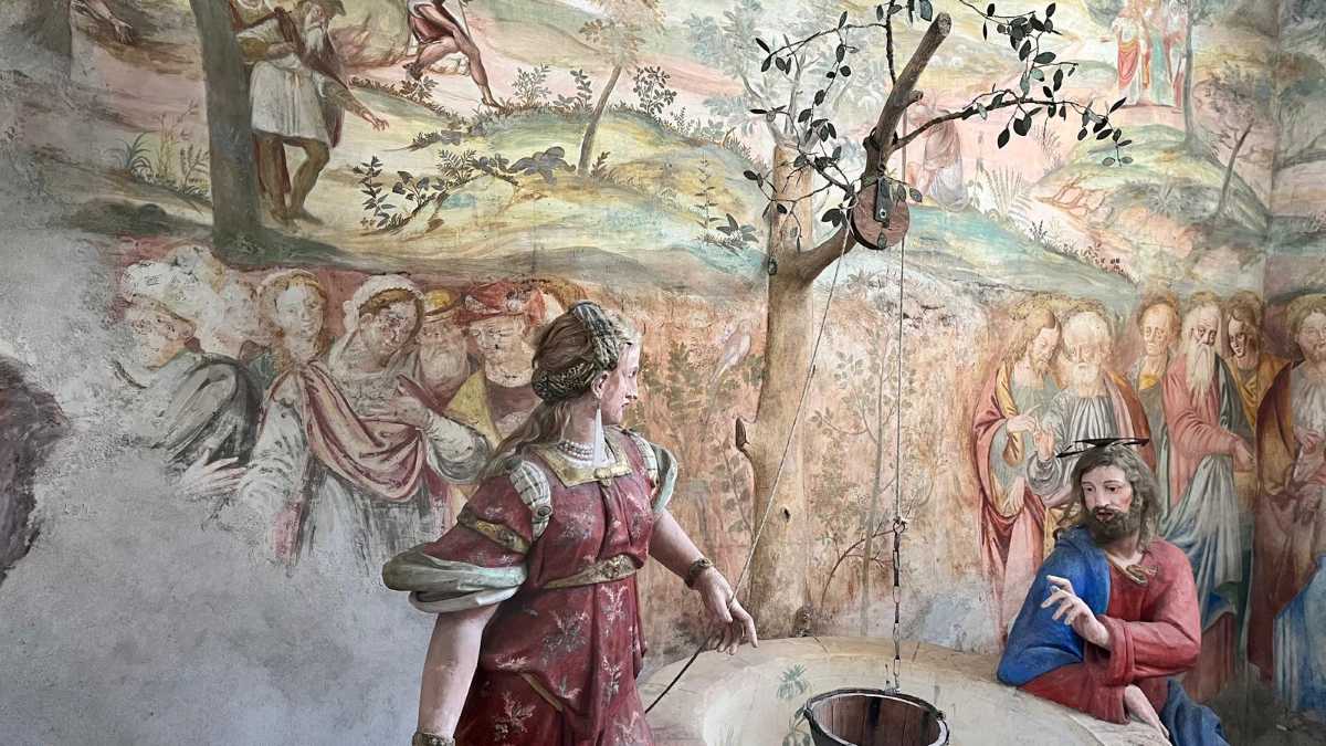 La Samaritana al pozzo