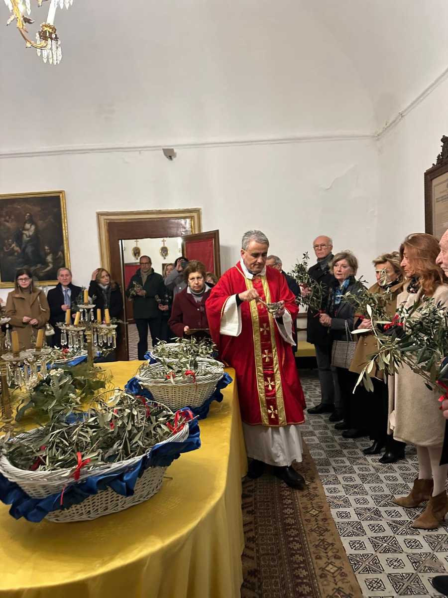 Benedizione delle palme e dei ramoscelli di ulivo