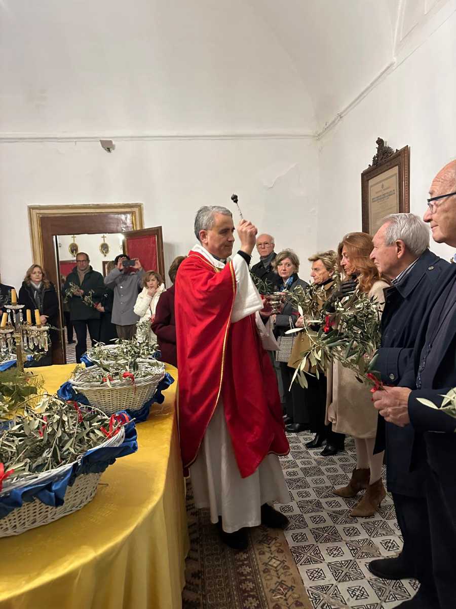 Benedizione delle palme e dei ramoscelli di ulivo