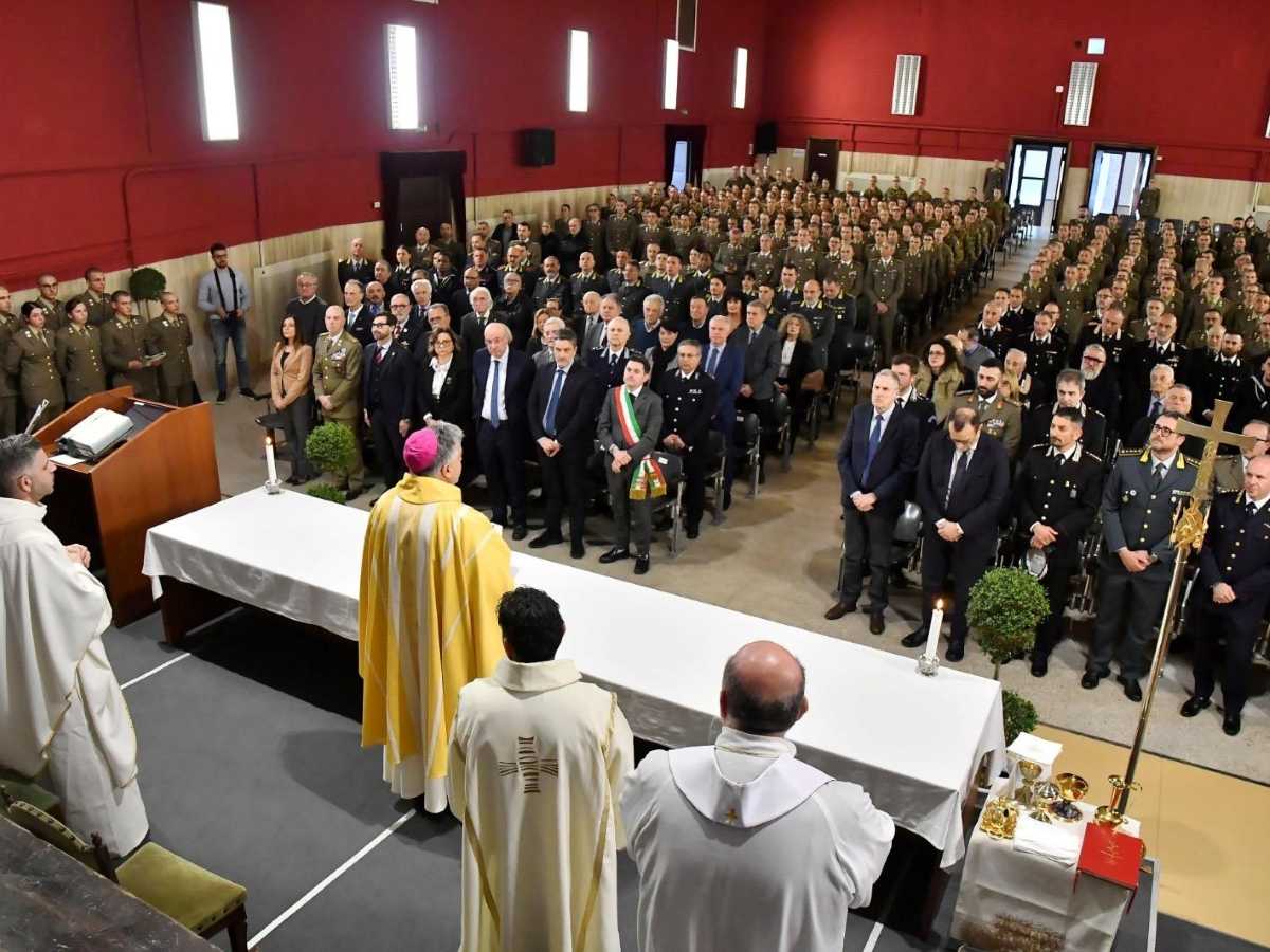 Il Vescovo parla ai partecipanti