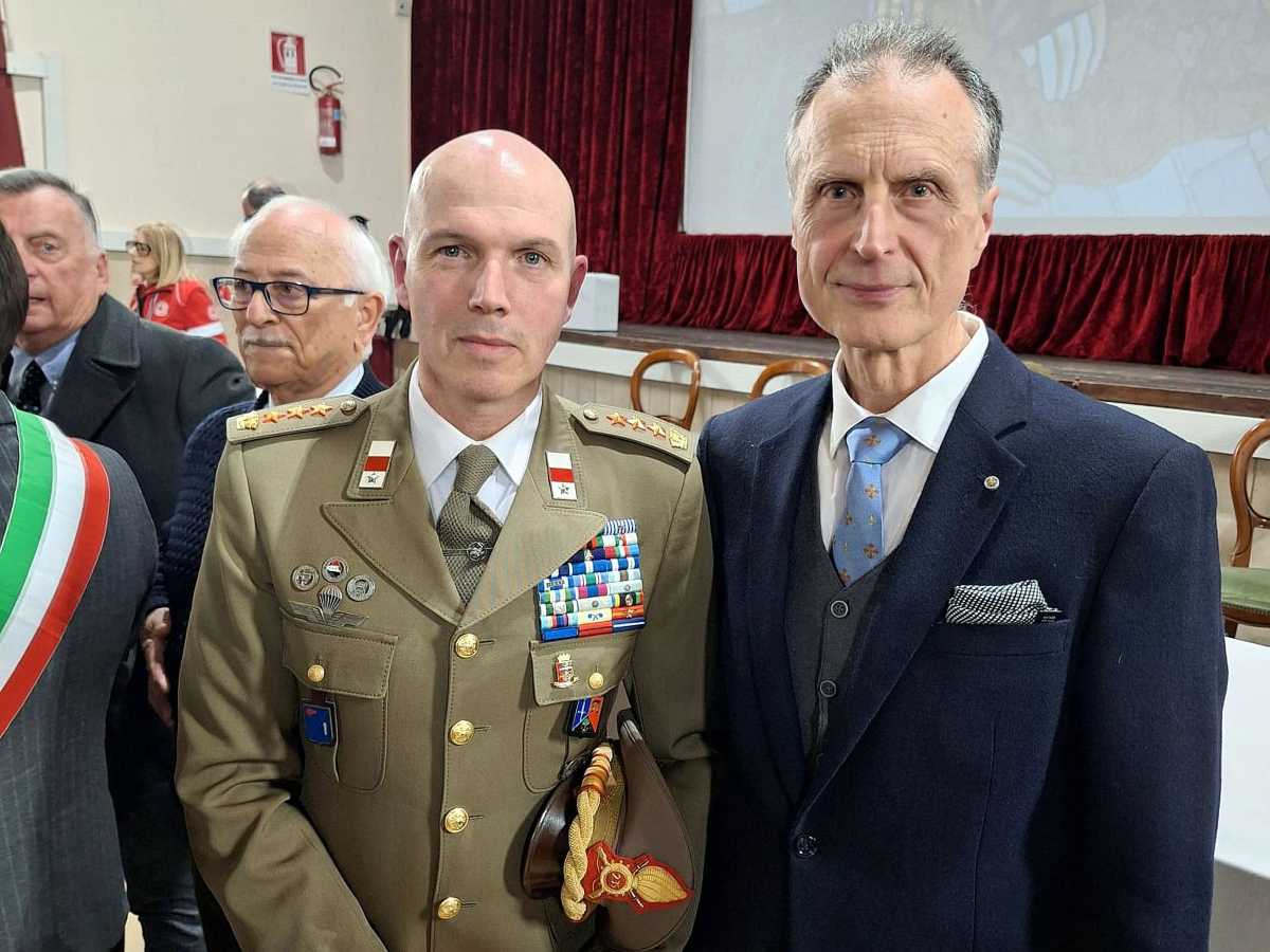 Brandozzi con il Colonello