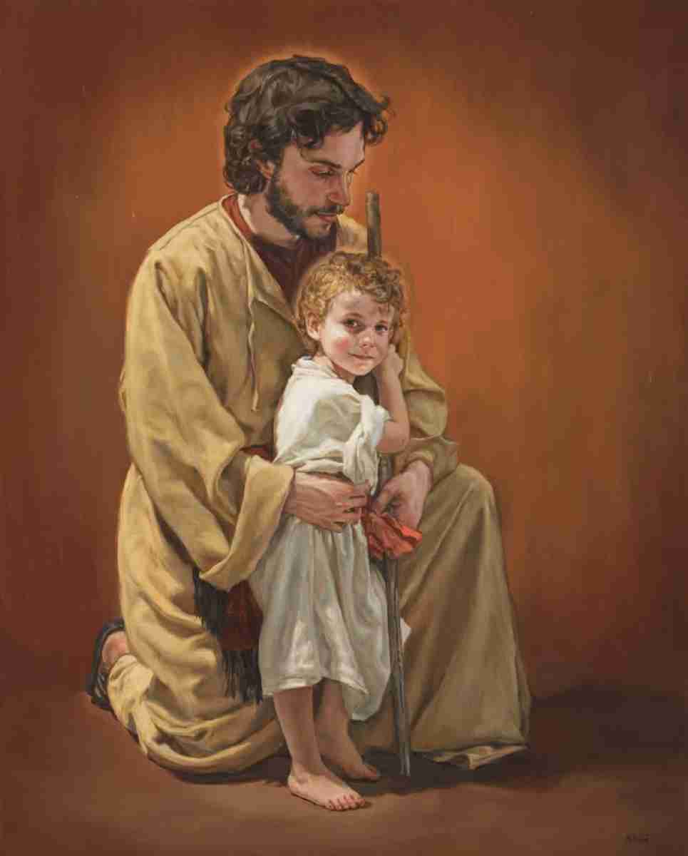 San Giuseppe con il Bambino