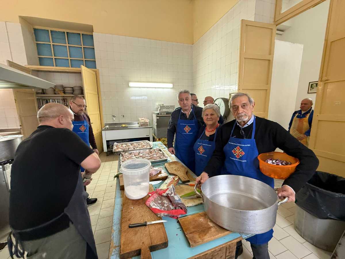 Preparazione della cena