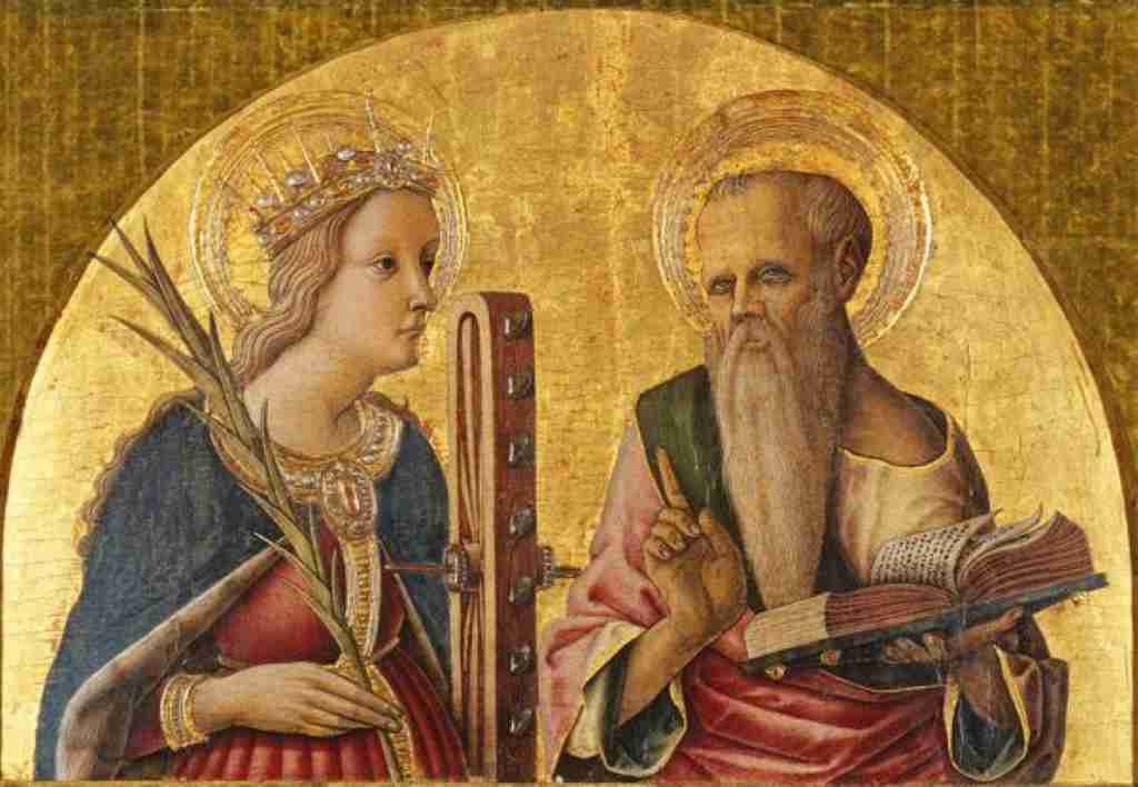 Santi Caterina d'Alessandria e Girolamo