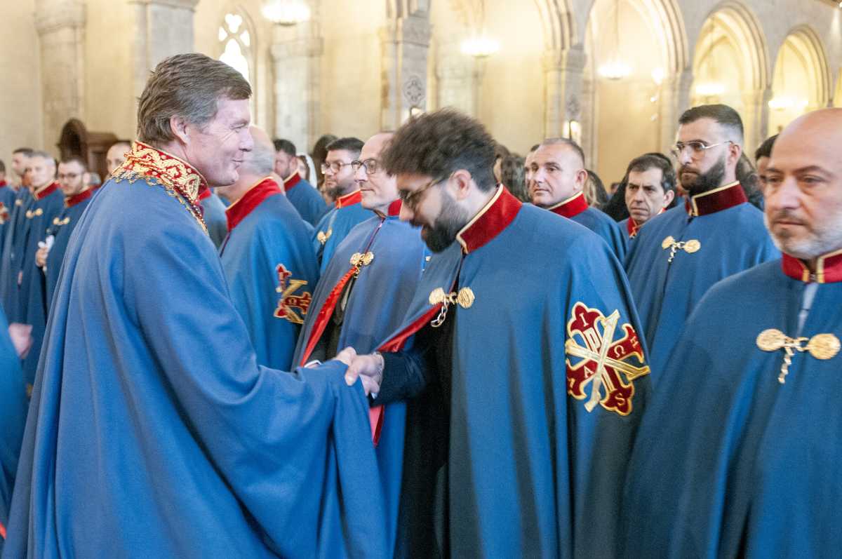 Saluto personale Gran Maestro