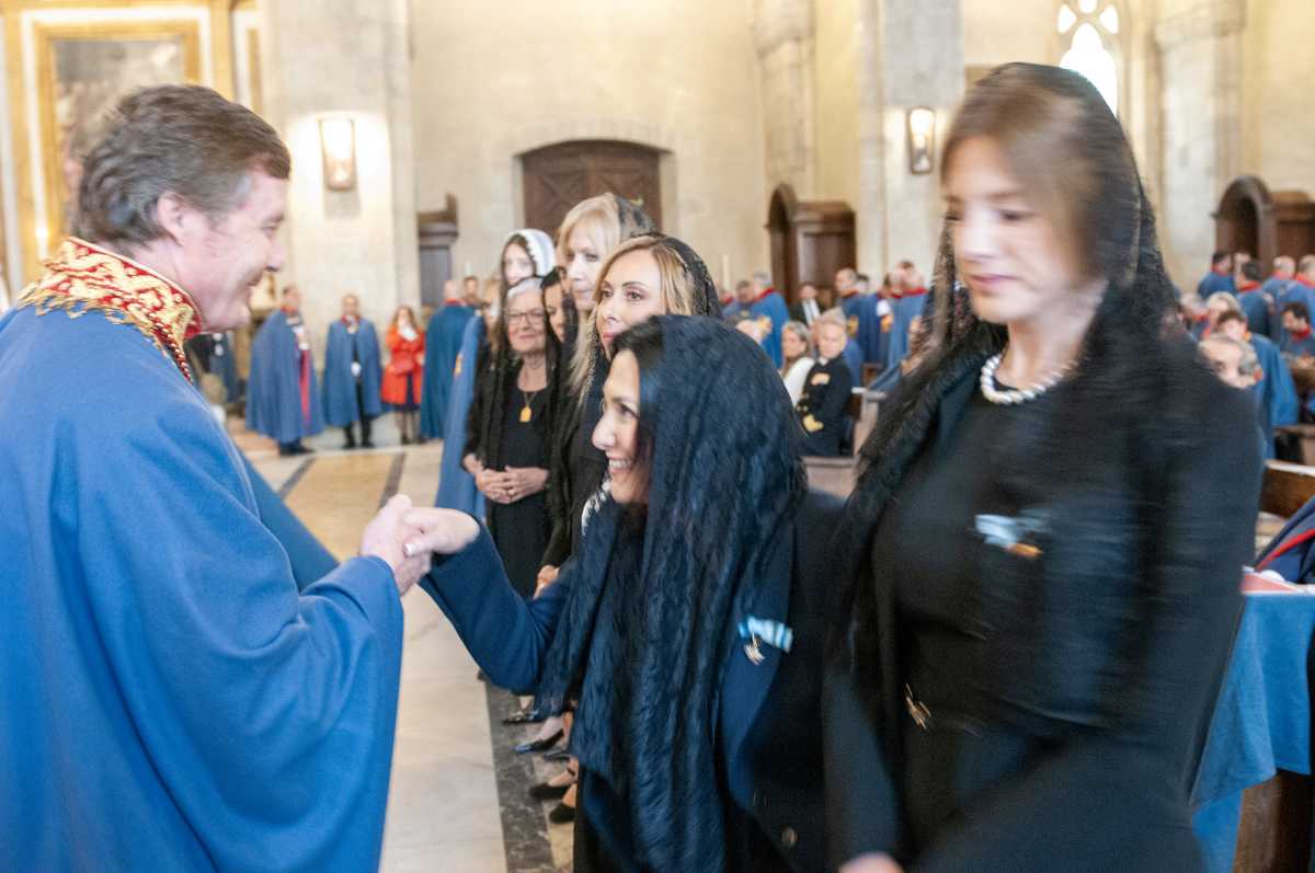 Saluto personale Gran Maestro