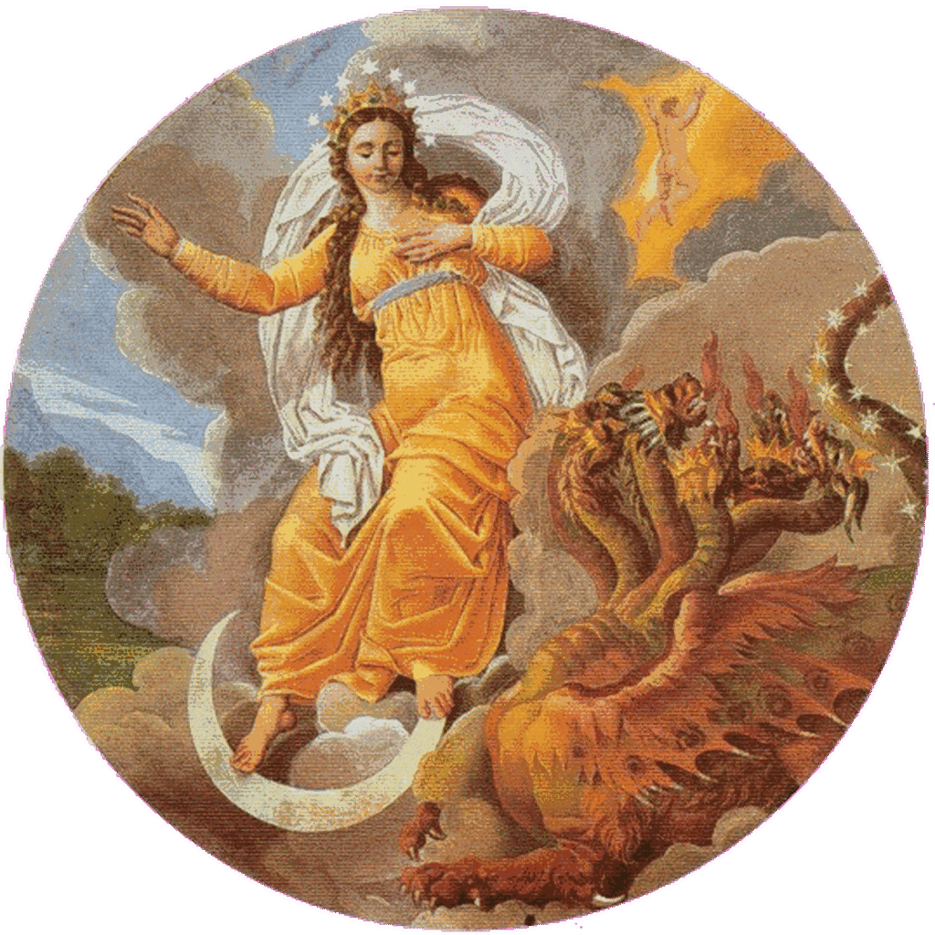 La Vergine Maria e il drago