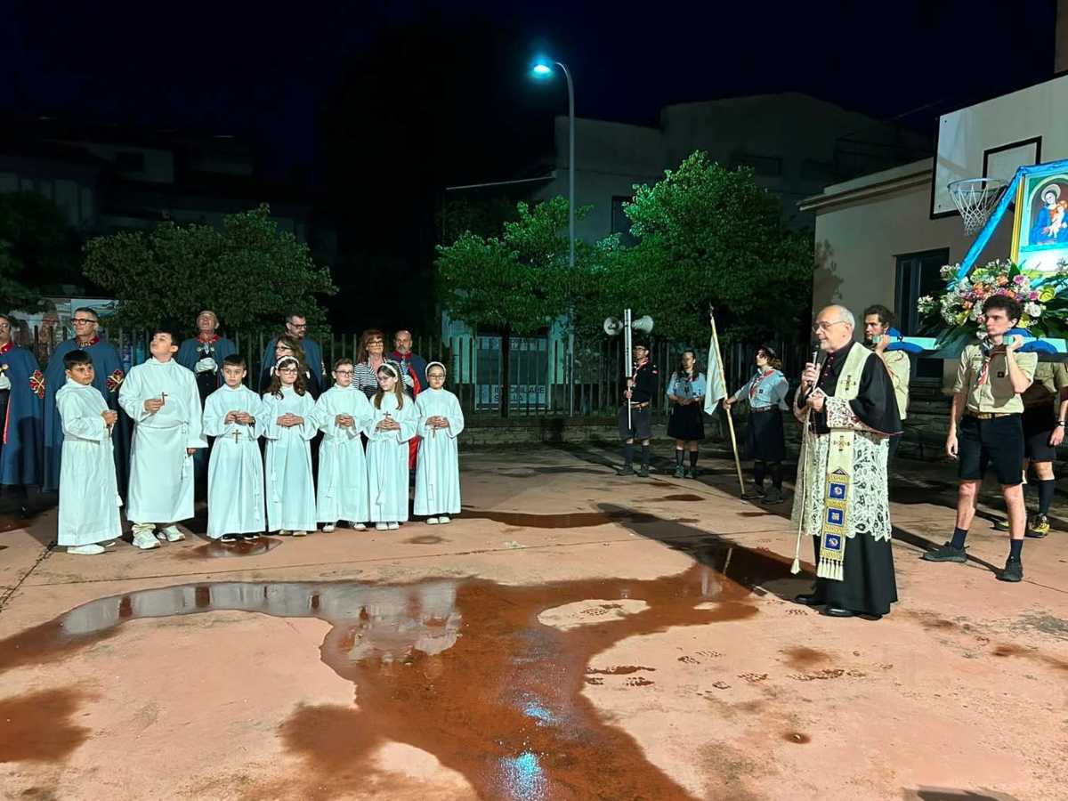 Al termine della Processione
