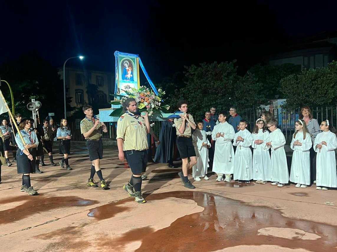 Al termine della Processione