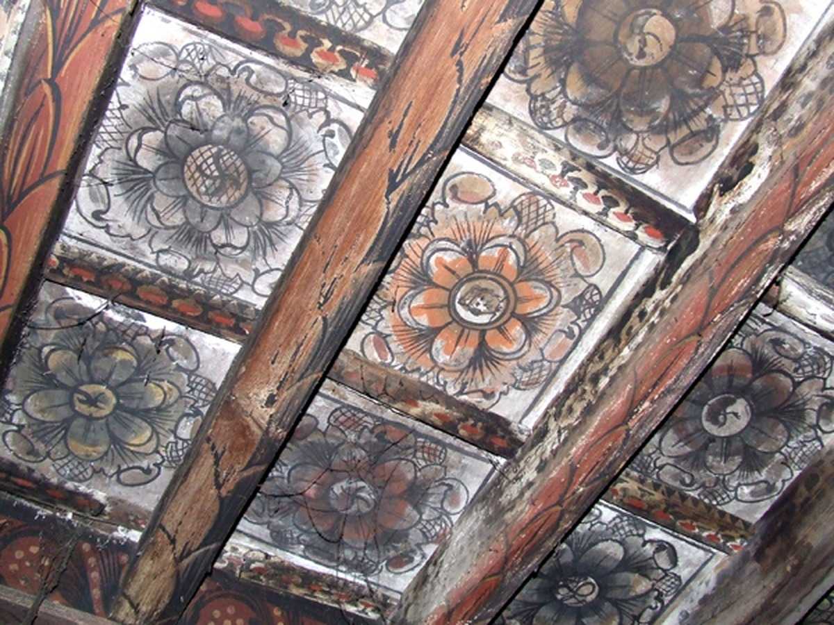 Il soffitto della chiesa