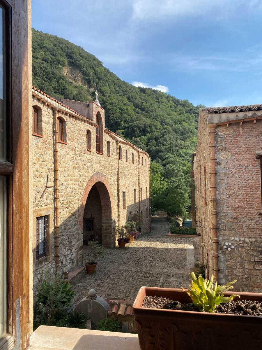 Parte interna del convento
