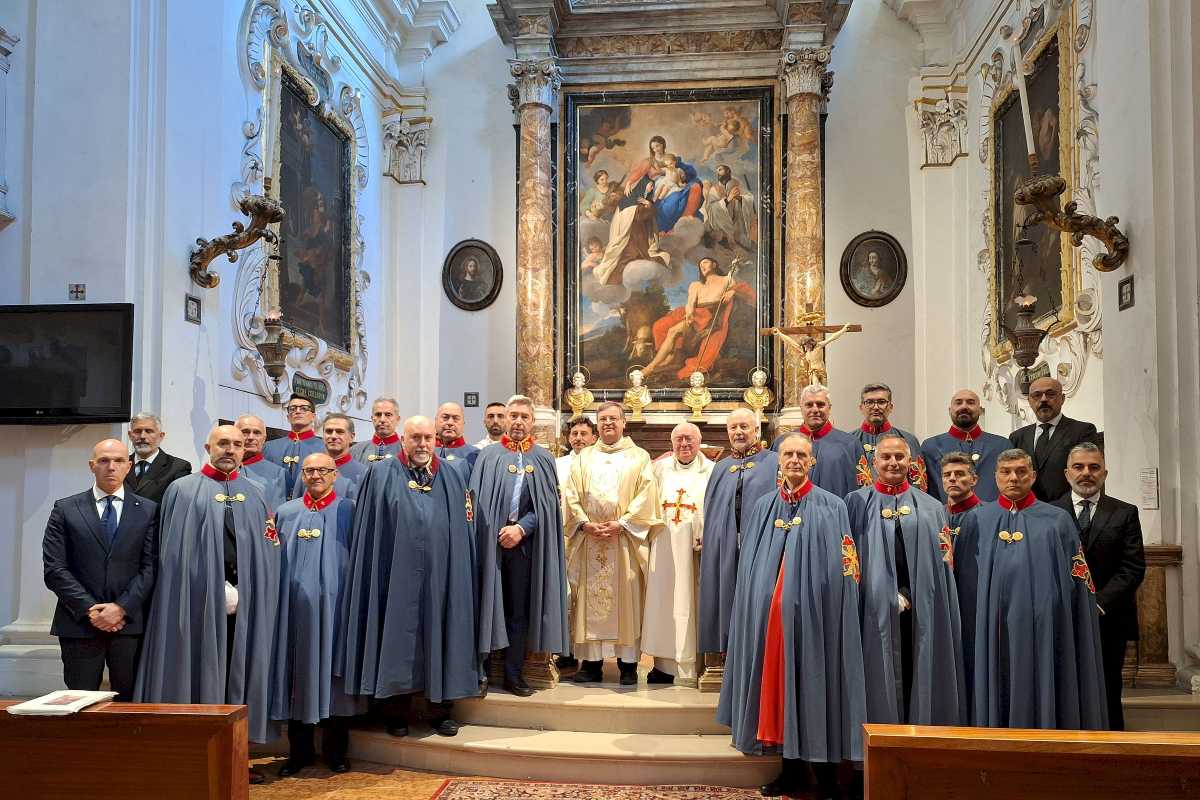 Foto di gruppo al termine della Santa Messa