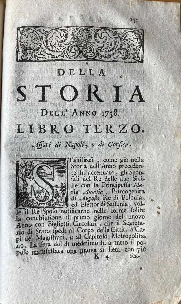 Prima pagina del Libro Terzo