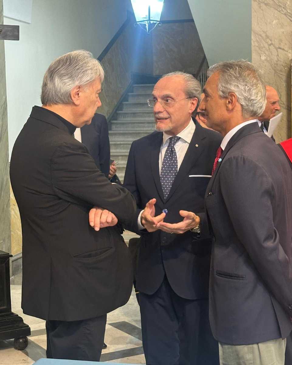 Colloquio con il Cardinal Battaglia