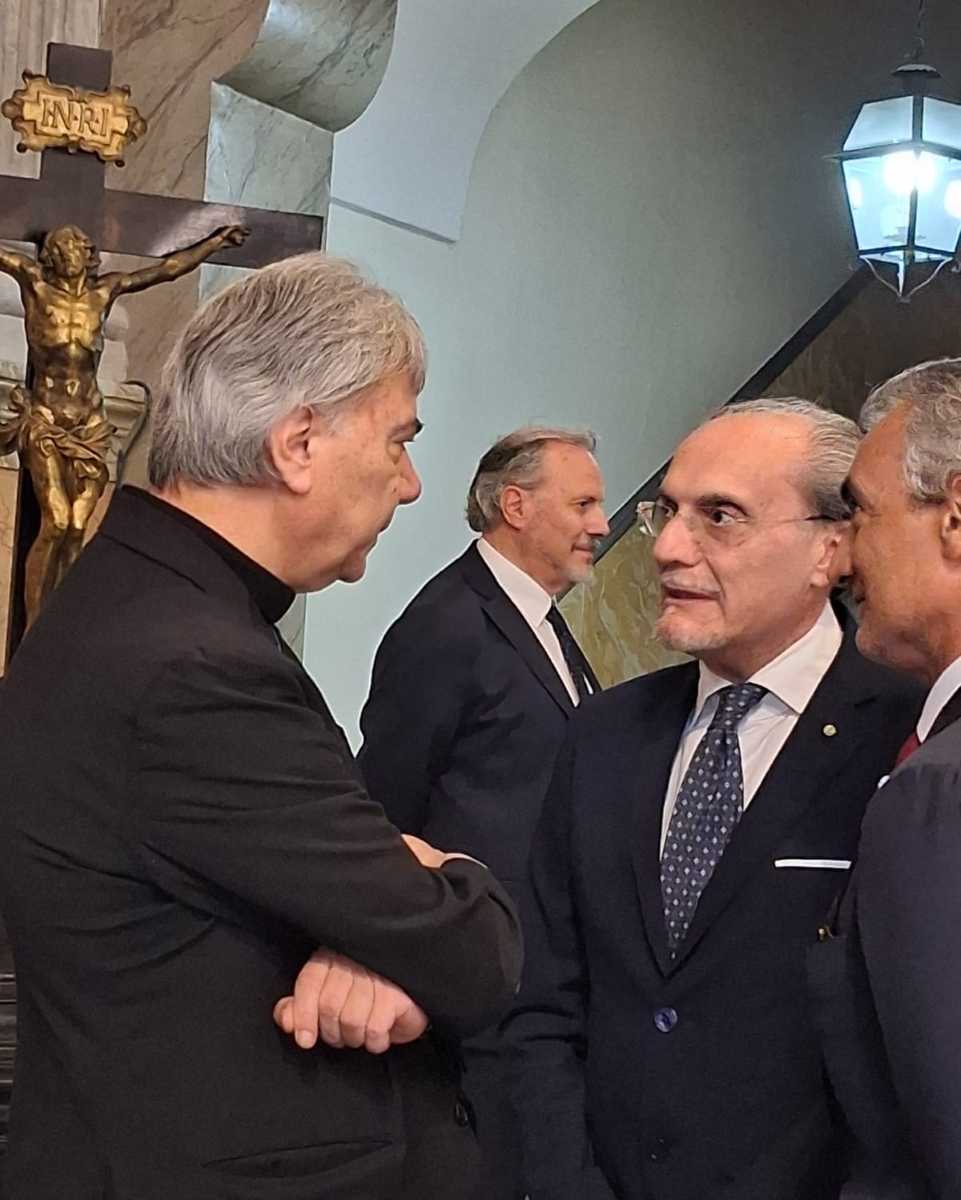 Colloquio con il Cardinal Battaglia