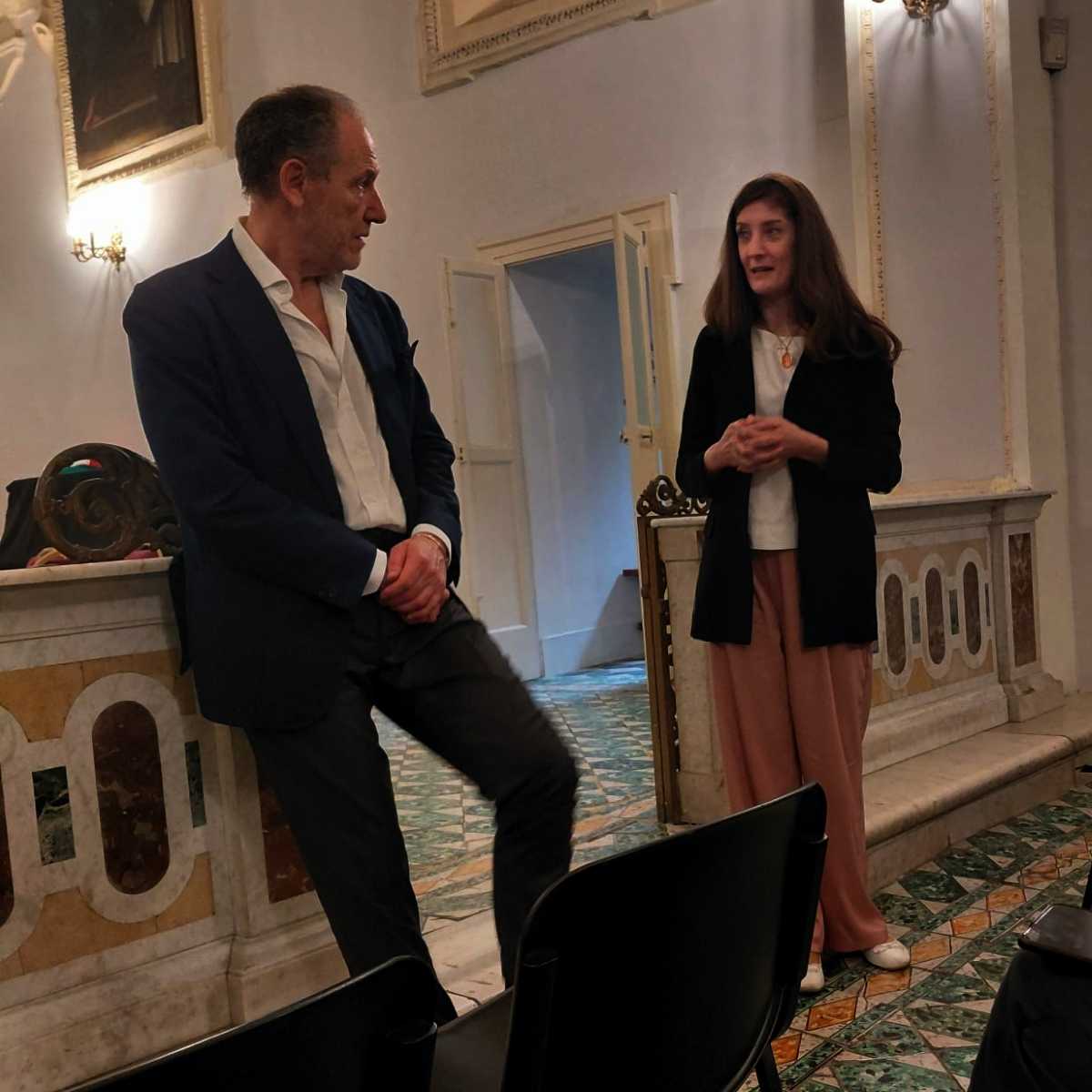 Delegato e Roberta Di Biase