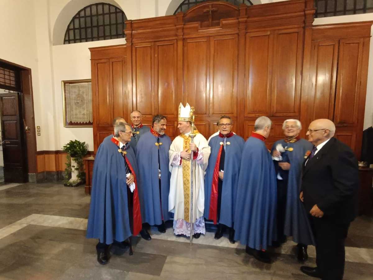 La rappresentanza Costantiniana incontra il cardinale