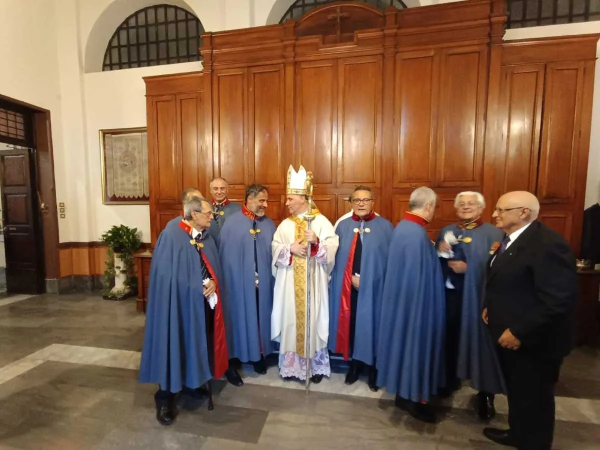 La rappresentanza Costantiniana incontra il cardinale
