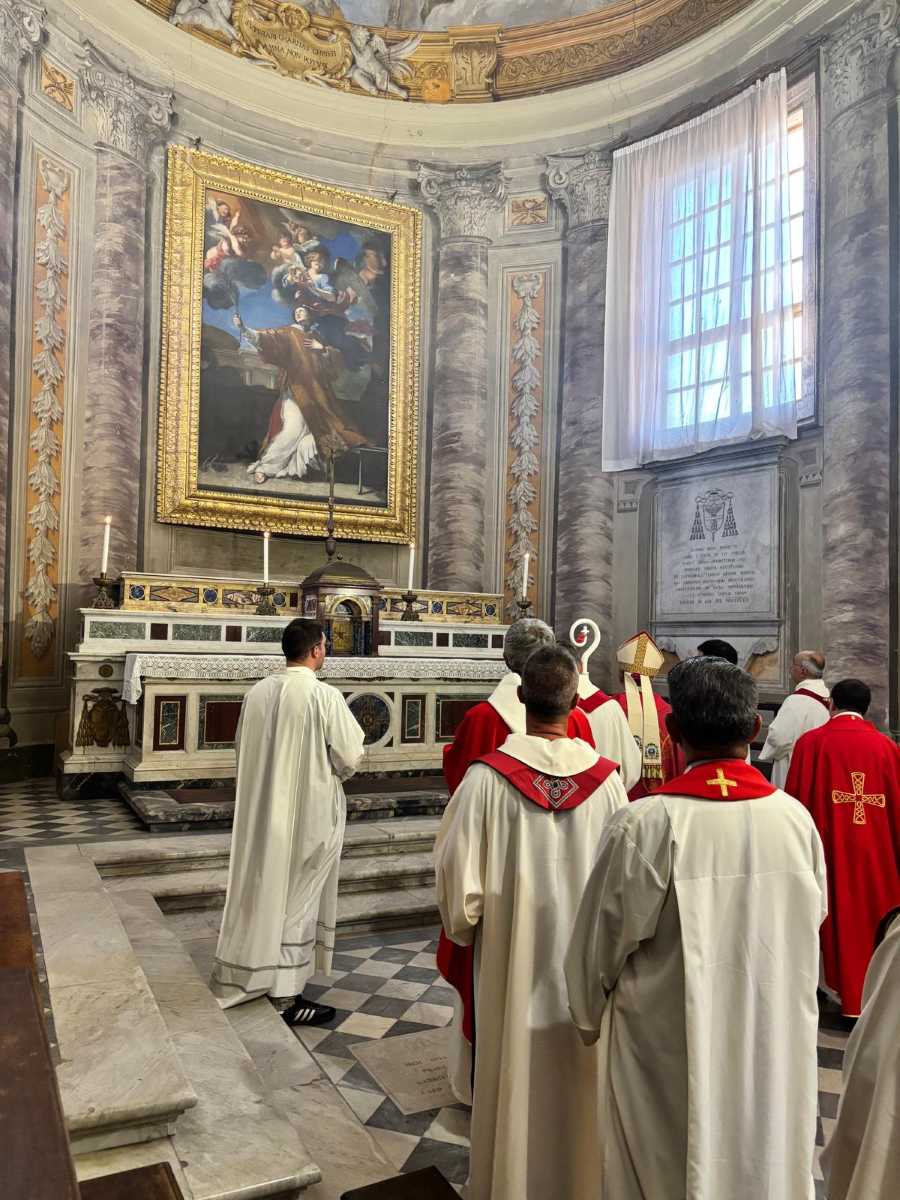 Preghiera nel Cappellone