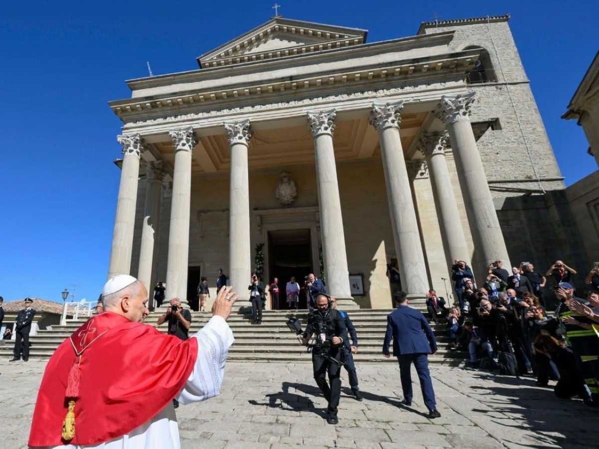 Trasferimento alla Basilica di San Marino