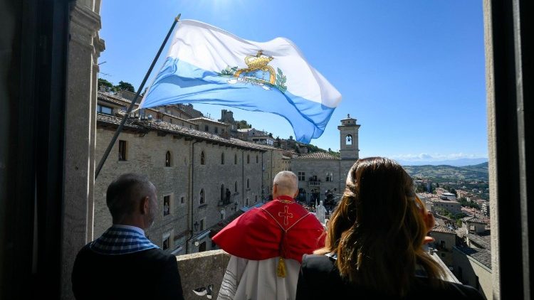 Saluto dal balcone