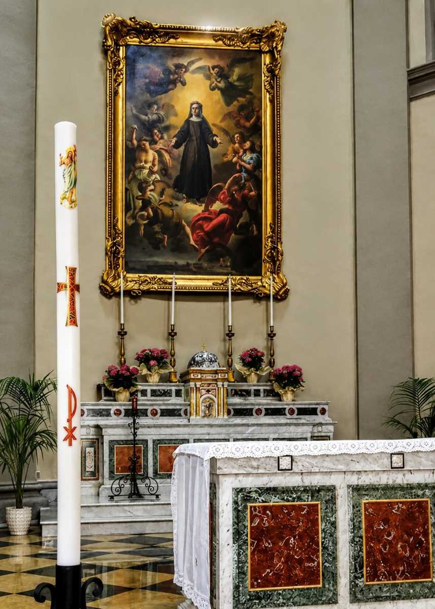 Quadro sull'altare maggiore