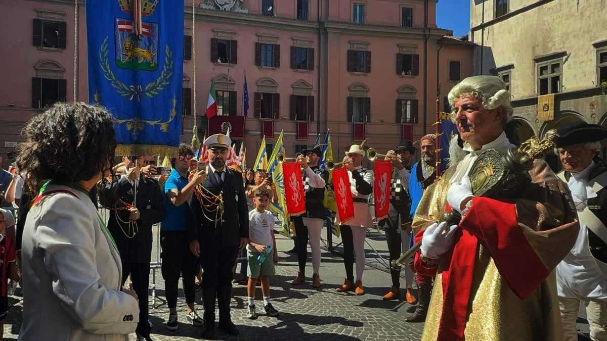 Consegna Mazza del Maggiordomo dei Priori