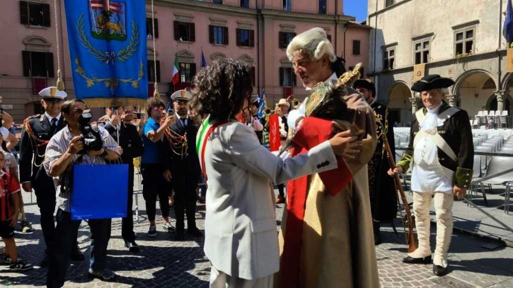Consegna Mazza del Maggiordomo dei Priori