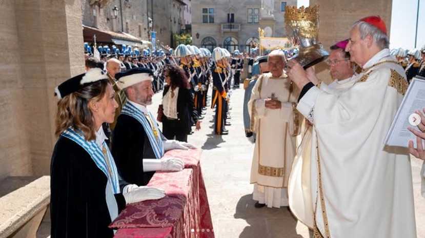 Benedizione con la reliquia