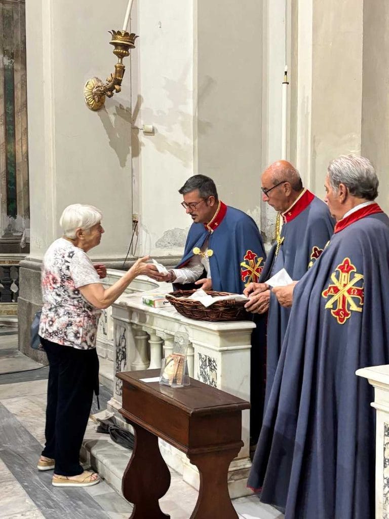 Distribuzione panini