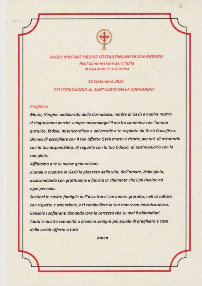 Pergamena di ricordo