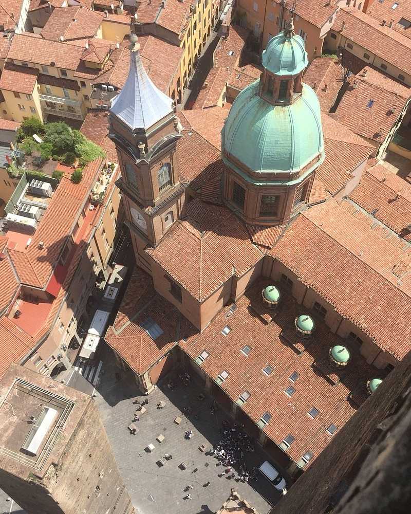 Chiesa veduta dall'alto