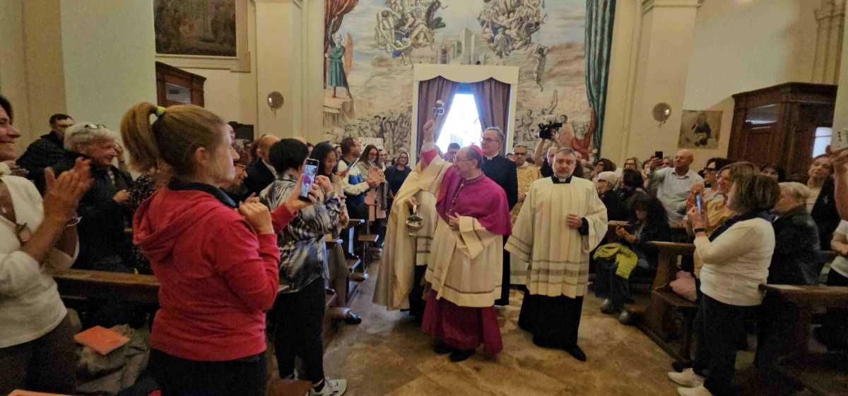 Arrivo per in cattedrale