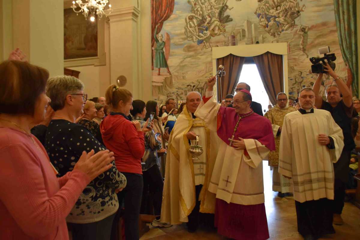 Arrivo per in cattedrale